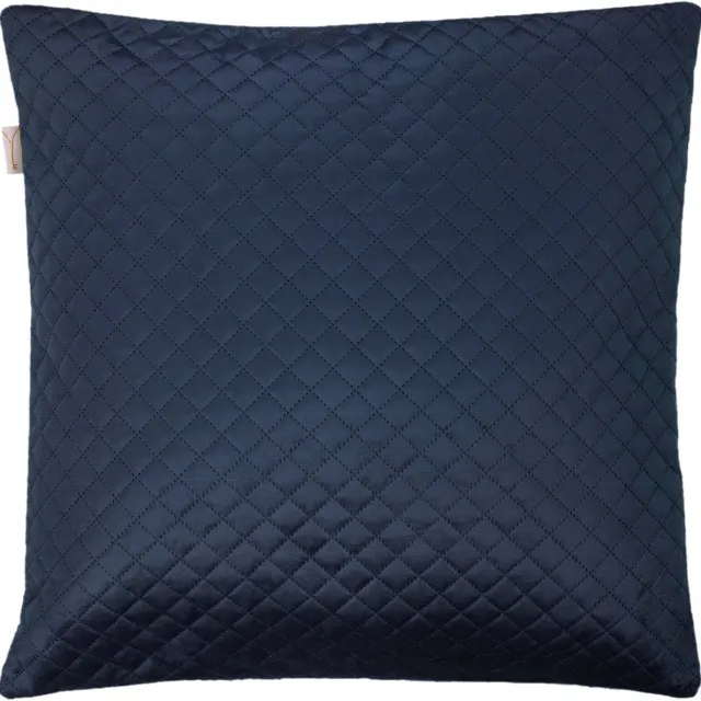 YELLOW HAVE A SUITE NIGHT Yellow Sierkussen - Victoria-pillowcase - 50x50 cm bankkussen - Kussen voor de woonkamer - 100% Polyester - Blauw Navy Blue