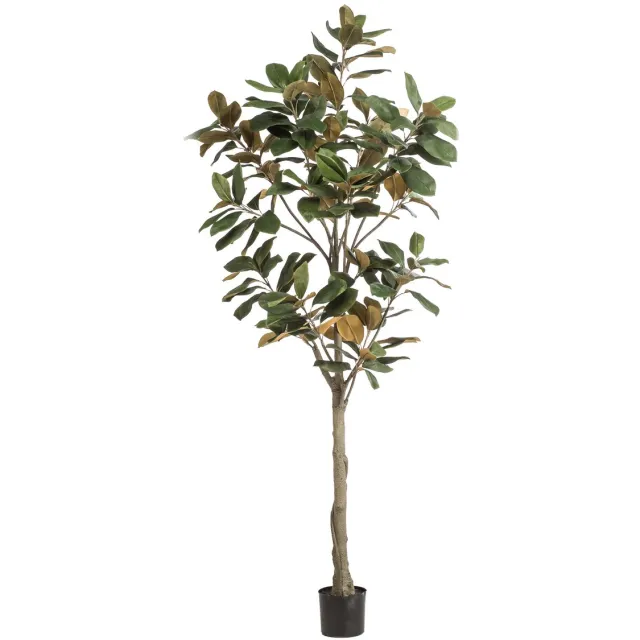 Emerald Kunstboom Magnolia Denudata 210cm - Kunstplant voor binnen - Magnolia plant - Magnolia boom Groen