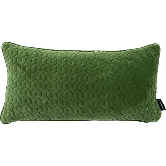 Madison Home Madison - decoratief kussen - Dublin Moss green - 60x30 cm groen