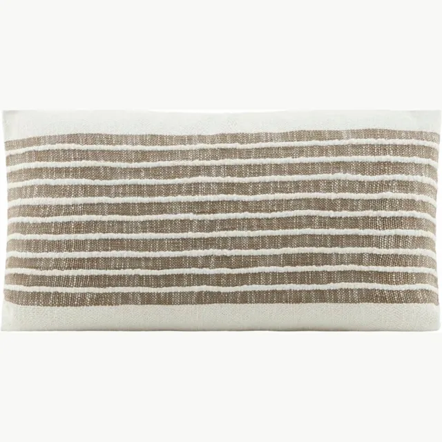 House Doctor Kussenhoes Yarn mostergeel Wonen > Woonaccessoires > Kussentjes > Kussenhoesjes Mosterd