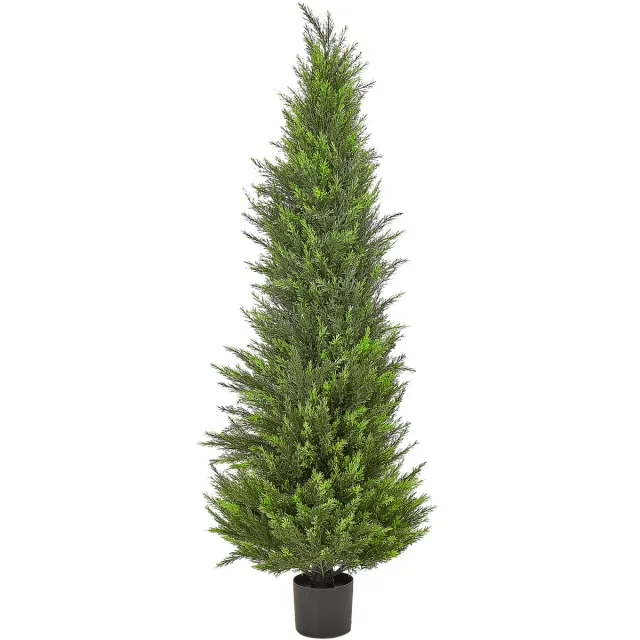 Beliani CEDAR TREE - Kunstplant - Groen - 153 cm - Synthetisch