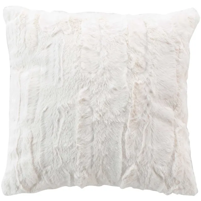 Douceur d intérieur Douceur d'intérieur - Decoratieve kussenhoes 45 x 45 cm FOXY Wit