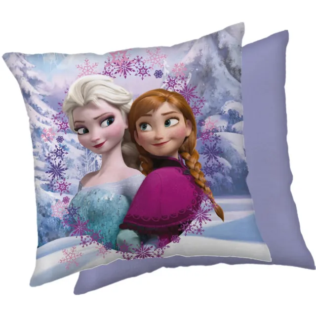 Jerry Fabrics s.r.o. Disney Frozen Frame fluwelen kussenhoes 40x40 cm Multicolor