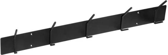 Gorillz Mystiek Five Wandkapstok – Zwart Metaal – 10 Haken – Hangend​