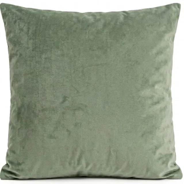 CASA DI ELTURO Sierkussen Velvet Pistachio – Groen – 45 x 45 cm – Inclusief Vulling