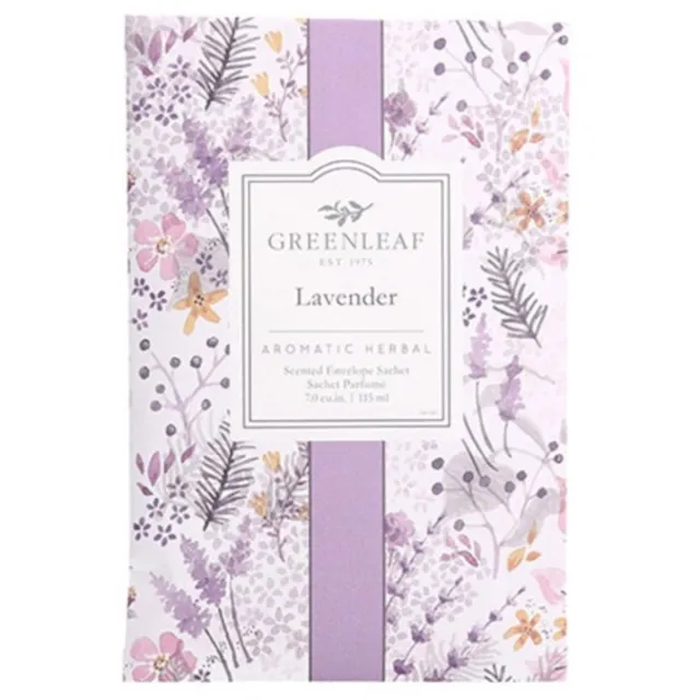 Greenleaf Geurzakje Lavender 17 Cm Hout Paars