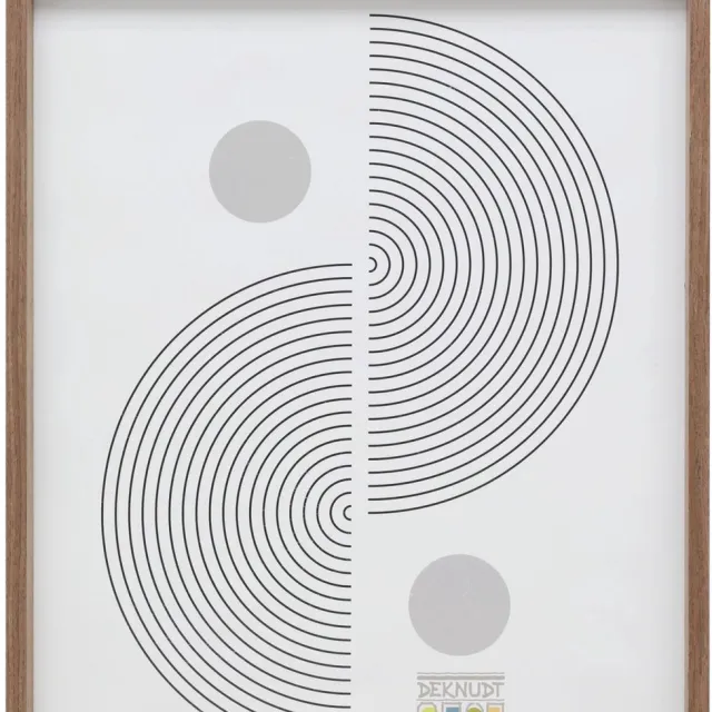 Deknudt Frames fotolijst - bruine houtkleur - strak - hout - FSC Mix - 40x50