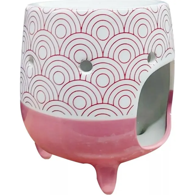 Arowell Design Waxmelt Aromabrander Oliebrander Geurbrander 10 x 10 x 12 cm Roze