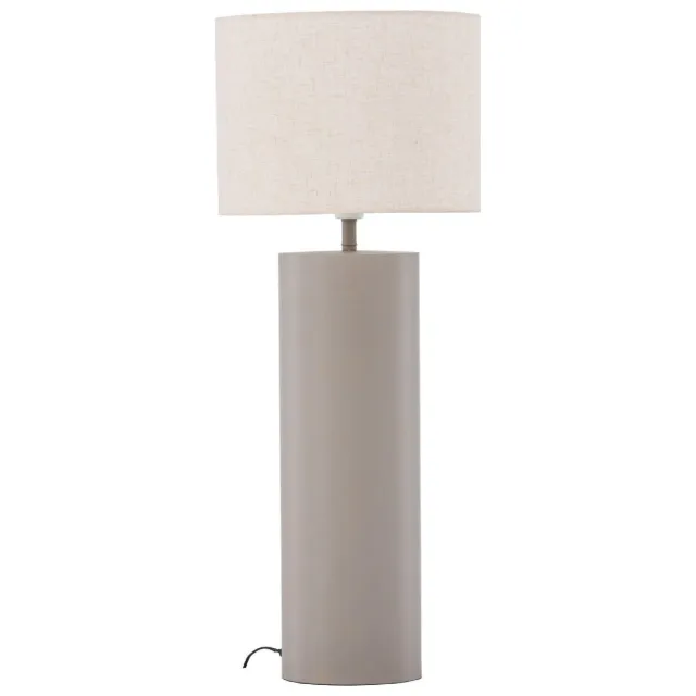 Nest of Nora Vloerlamp linnen kap - Staande lamp - Grijs