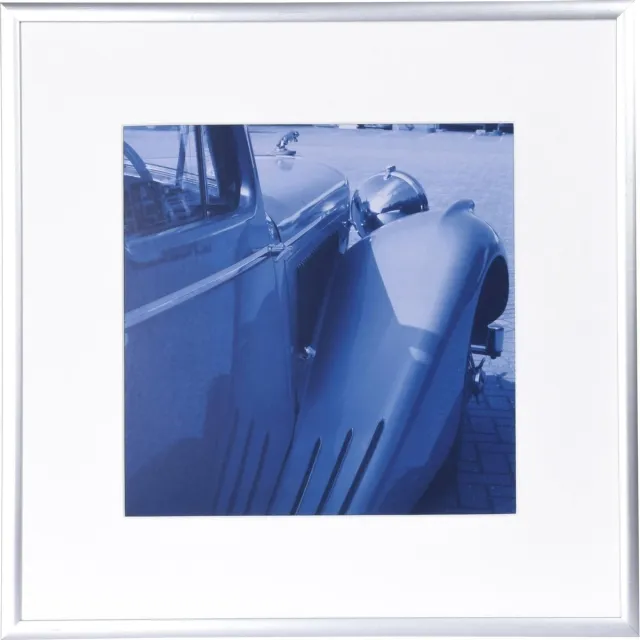 Henzo Fotolijst - Henzo - Portofino - Fotomaat 30x30 cm - Zilver