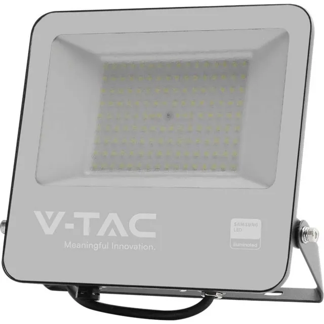 V-TAC LED Schijnwerper - Samsung - IP65 Waterdicht - Zwart - 100W - 11480 Lumen - 6500K