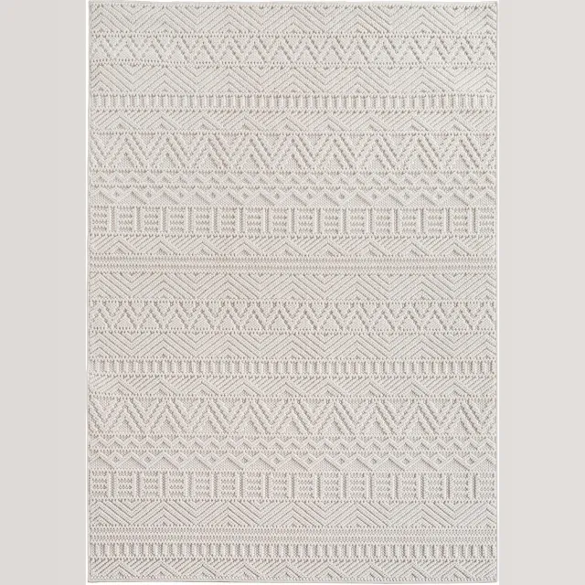 Ayyildiz Helix – Laagpolig vloerkleed – Crème