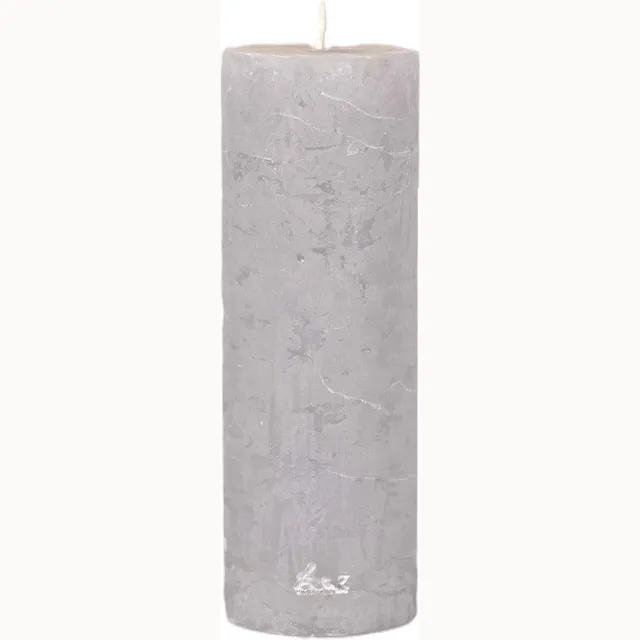Rasteli Luz Your Senses Kaars-Stompkaars Muis Grijs D7 cm H 20 cm