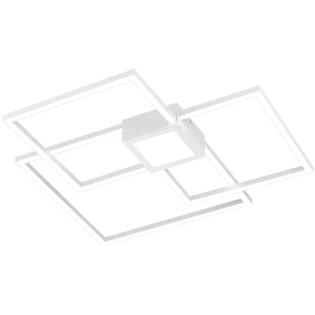 BES LED LED Plafondlamp - Trion Hydro - 38W - Natuurlijk Wit 4000K - Dimbaar - Vierkant - Mat Wit - Aluminium