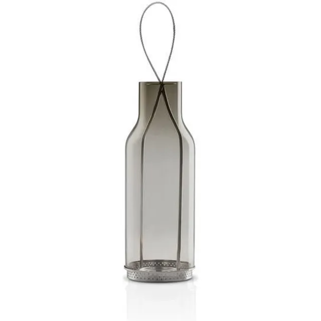 Eva Solo Windlicht Glazen lantaarn Smoke grey