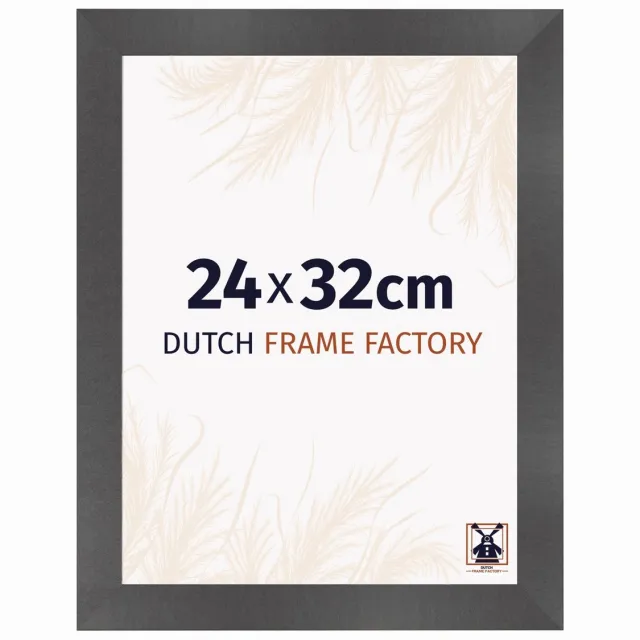 Dutch Frame Factory Fotolijst 24x32 cm - MDF - Zwart Mat - Praag
