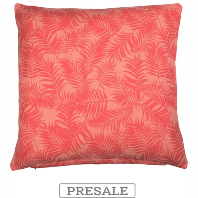 Linen & More Malibu Rose Roze/Watermelon Kussen -45 X 45