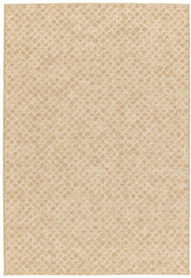Boho&me Buitenkleed ruit - Corde Trellis naturel/wit 160x230