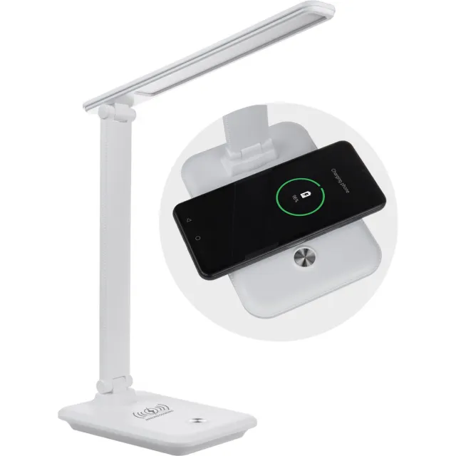 Maclean Dimbare LED-bureaulamp 9W met - Wit