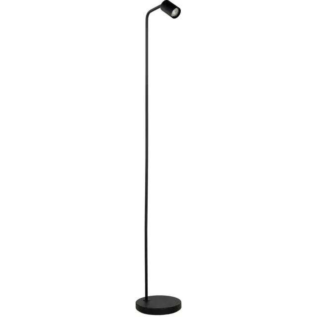 EGLO Rigomagno Vloerlamp - GU10 - H 151 cm - Staal - Zwart Zwart;