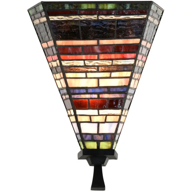 Coloured by Art Tiffany Wandlamp Industrial - Art Deco Trade Multicolour