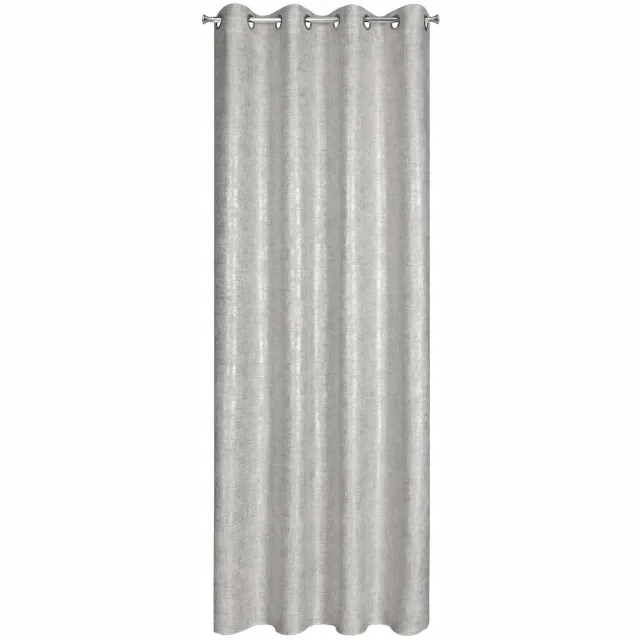 Eurofirany Blanka Gordijn 140x250 Zilver - Stijlvol en Elegant