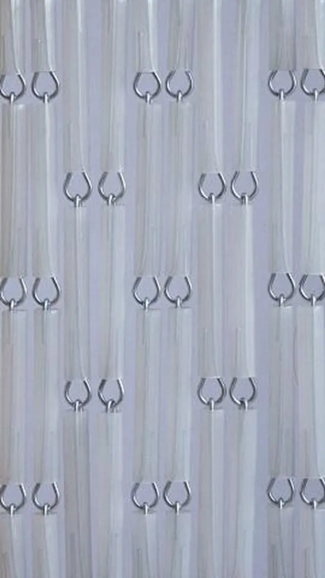 Vliegengordijnenexpert® Vliegengordijnenexpert Vliegengordijn Hulzen - Transparant 100x240 cm Op het kozijn