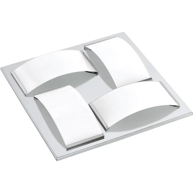 EGLO Batholino Wasao 1 - Wand/Plafondlamp - 4 Lichts - Chroom - Wit