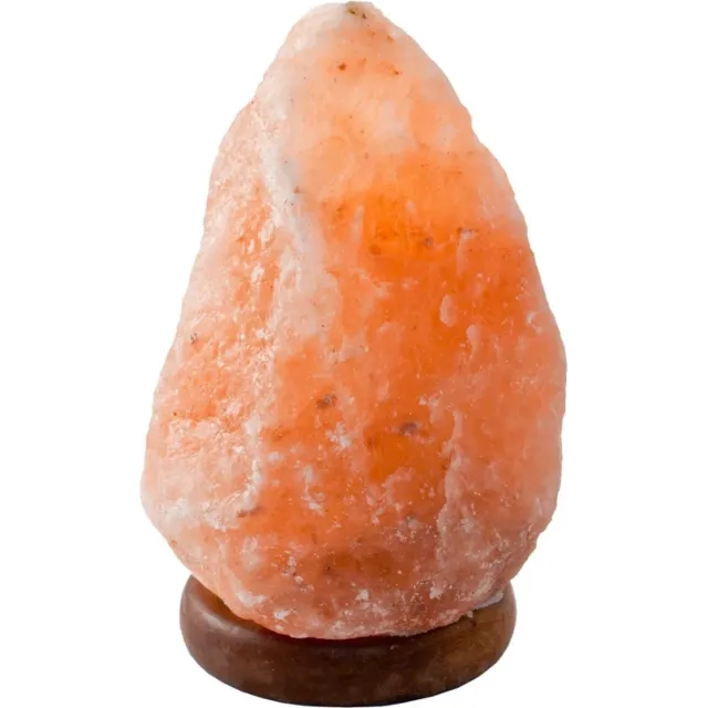 Aroma Vera Himalaya - Zoutlamp - 2 tot 3kg - Regelt de luchtvochtigheid - Kan slaap- en concentratieproblemen verlichten - Gunstig effect op allergische en astmatische ziekten - Neutraliseert elektrosmog Oranje