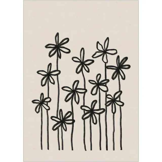 Poster & Frame Poster - Alisa Galitsyna - A Field Of Flowers (50 x 70 cm cm)