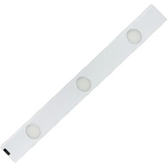 ABC-Led LED onderbouw verlichting - 3 spots - 75cm - Neutraal wit - Met sensor