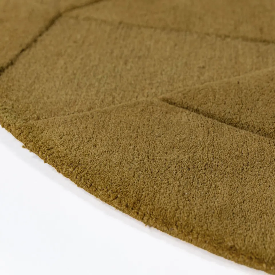 Flair Rugs Shard wollen vloerkleed goud, foto 3