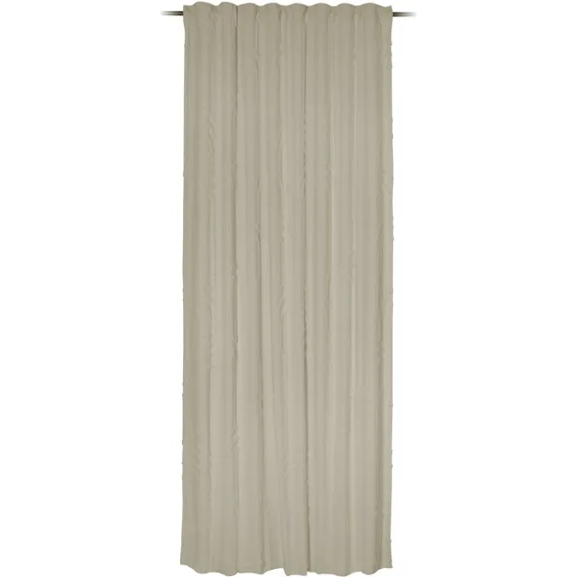 Elbersdrucke Gordijn met verborgen lussen Ojala 255x140 cm beige