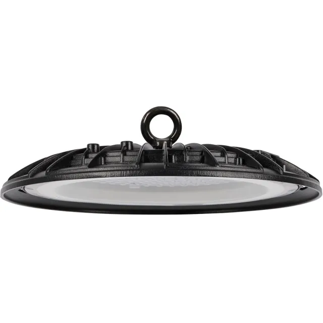 BES LED LED UFO High Bay - Rinzu - 150W - Magazijnverlichting - Waterdicht IP65 - Natuurlijk Wit 4000K - Aluminium Zwart