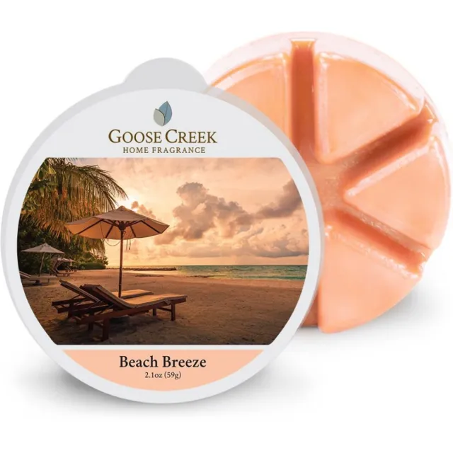 Goose Creek Candle goose creek wax melt Beach Breeze oranje