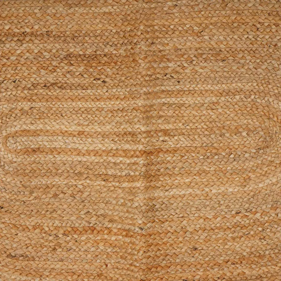 vidaXL Gebied Tapijt Donkergrijs 122 x 183 cm Jute, foto 4