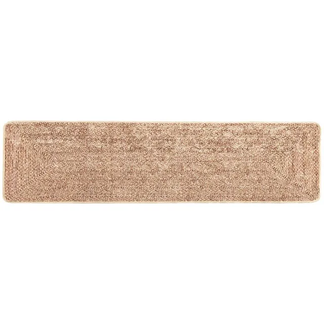 vidaXL Tapijt - Runner - MARSA - Bruin - 100 - x - 450 - cm - Polyester - en - PVC