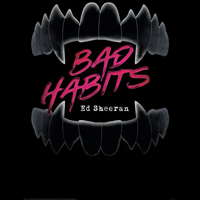 Pyramid Ed Sheeran Bad Habits - Maxi Poster Zwart