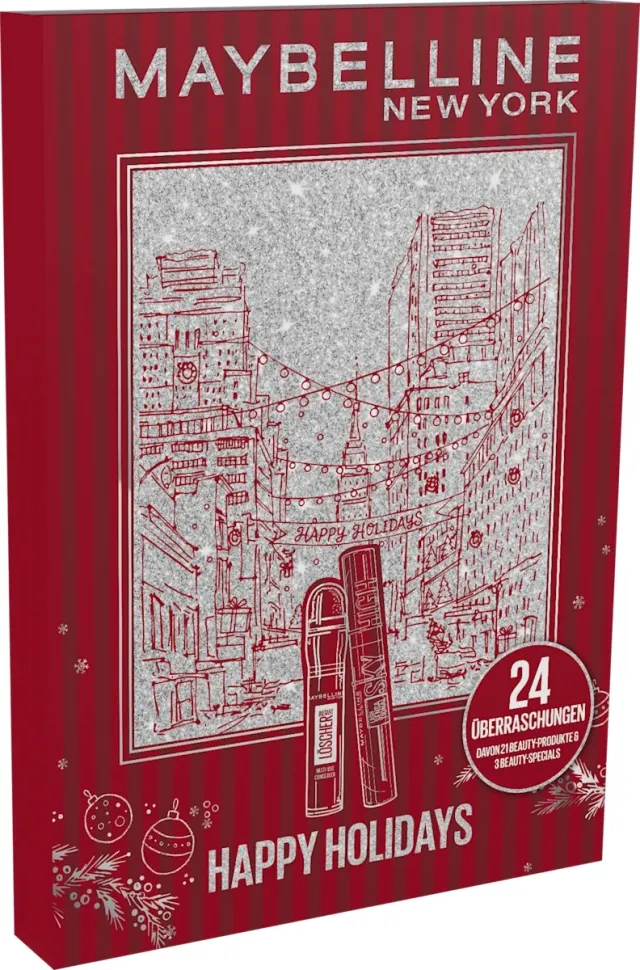 Maybelline New York Adventskalender Happy Holidays 2026 24 deurs