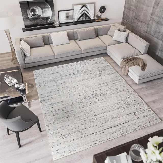 Tapiso Troya Vloerkleed Woonkamer Slaapkamer Creme Vintage Patroon Design Eyecatcher Interieur Stijlvol Woonsfeer Modern Trendy Duurzaam Hoogwaardig Tapijt Creme2