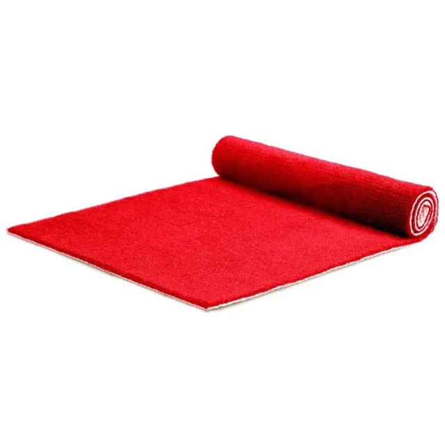 IVOL Tapijt loper Dakar - Breedte 100 cm - 5 mm dik - Rood - per strekkende meter