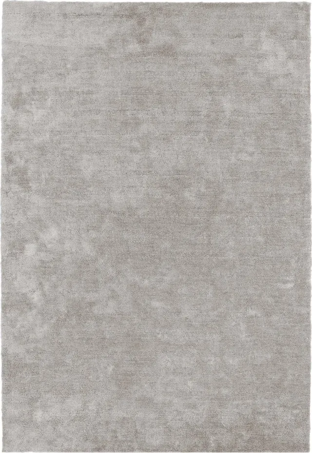 Eazy Living Easy Living - milo-Rug-Silver Vloerkleed - 160x230 - Rechthoek - Laagpolig Tapijt - Modern - Grijs, Zilver