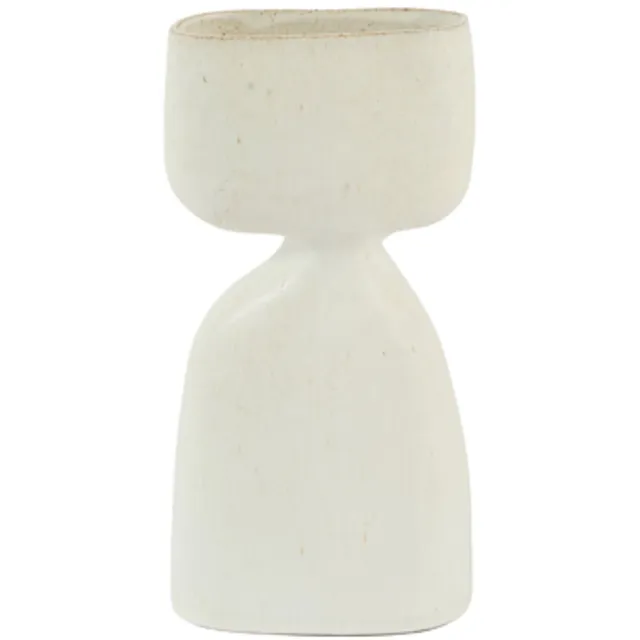 Light & Living Vaas DAVITO - Wit - 16x9.5x32 cm