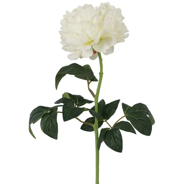 Countryfield Kunstbloem Paeonia Rosaline wit