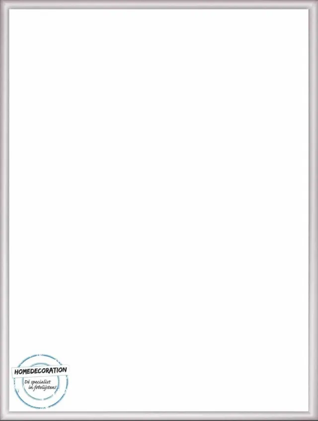 Homedecoration Almelo – Fotolijst – Fotomaat – 40 x 87 cm – Zilver Glans