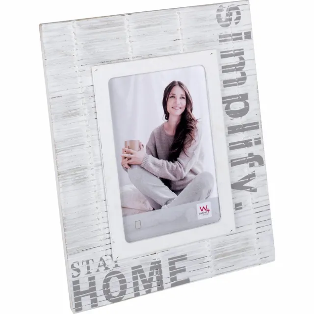 Walther Simplify - Houten portretlijst - Fotoformaat 10x15 cm - Wit