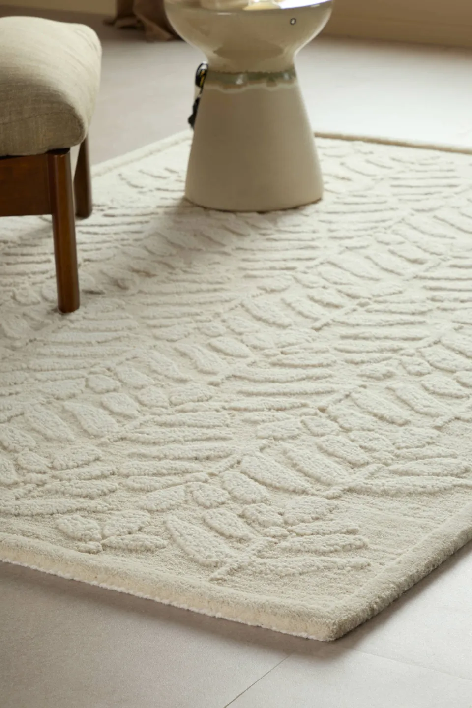 Studio LIVIT Besar wollen vloerkleed naturel, foto 4