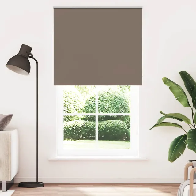 vidaXL Rolgordijn verduisterend 140x210 cm stofbreedte 136,6 cm blauw