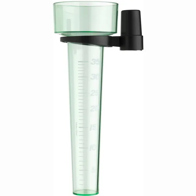 TFA Dostmann TFA Regenmeter/neerslagmeter - analoog - groen - kunststof - 25 cm - zonder stok - buiten/tuin