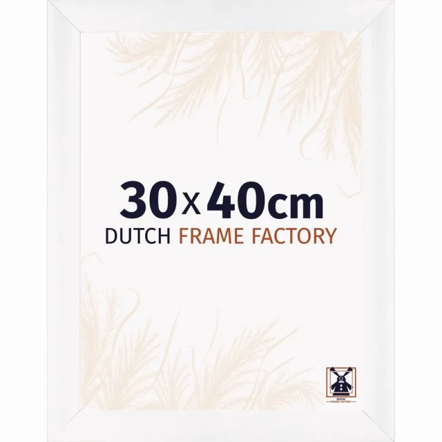Dutch Frame Factory Fotolijst 30x40 cm - MDF - Wit Mat - Praag